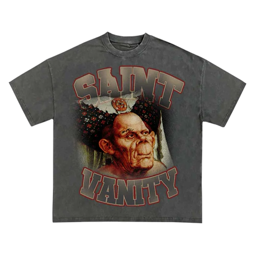 Saint Vanity HOQ T-Shirt Grey