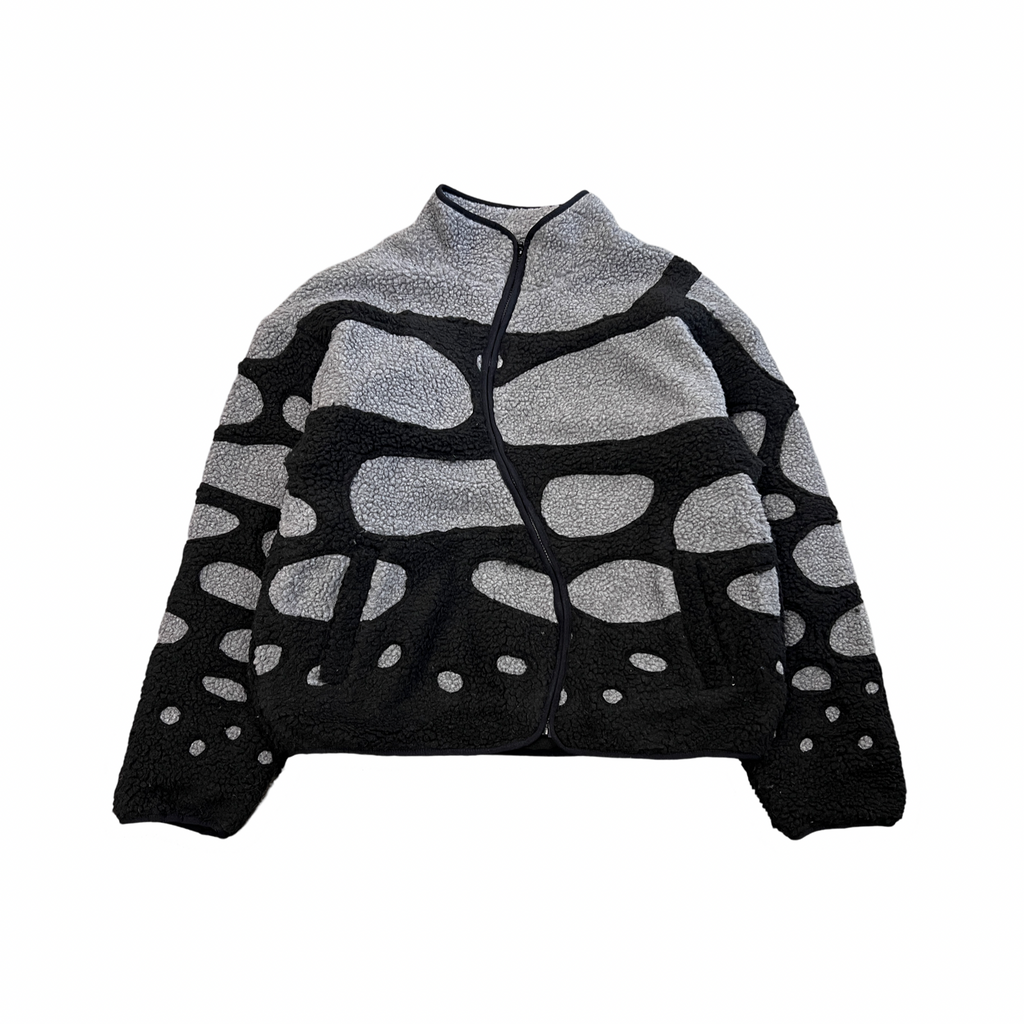 Nevereevern Wave Fleece Black