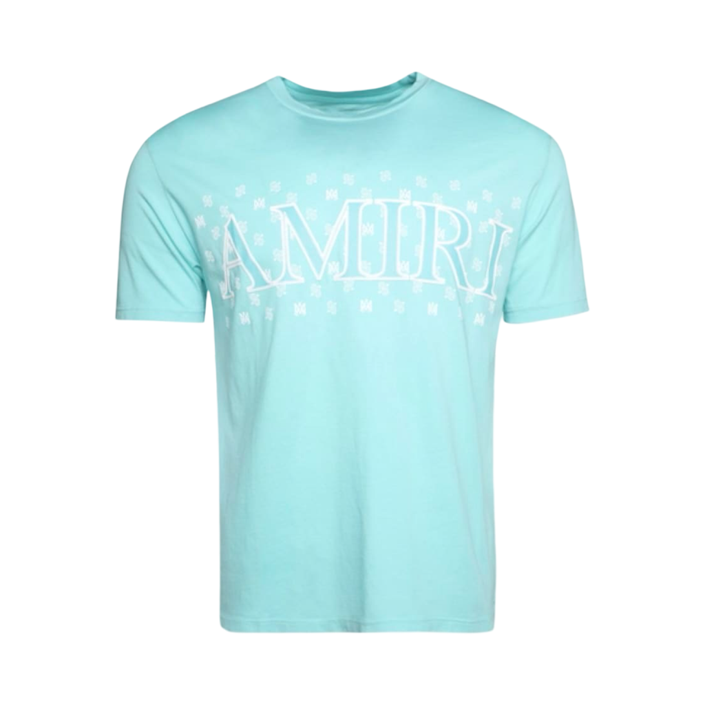 Amiri MA Paisley T-Shirt Light Blue