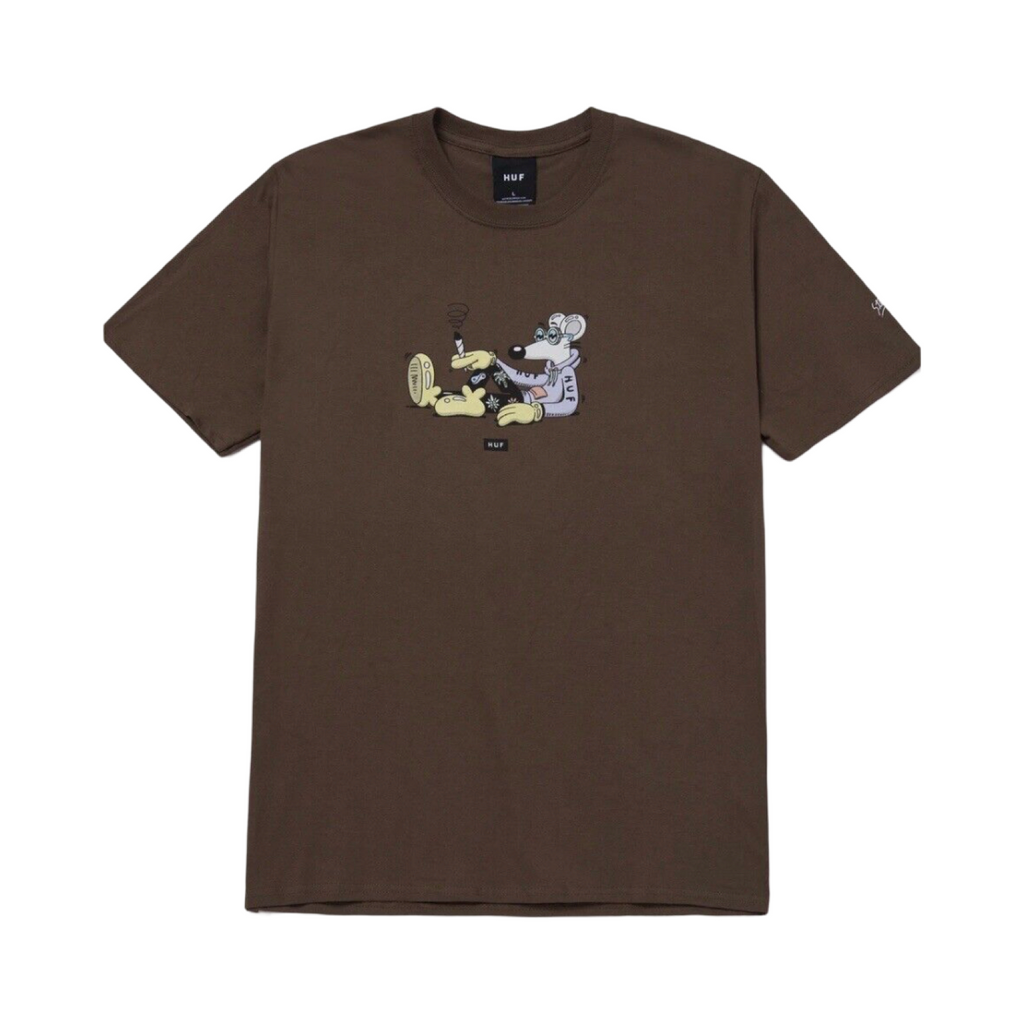 HUF x Steven Harrington T-Shirt Brown