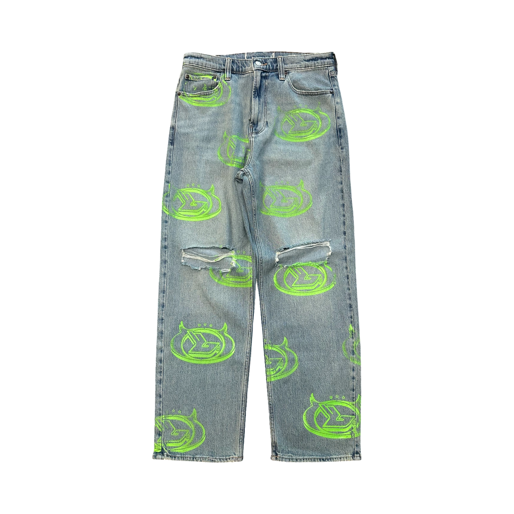 Bright Future Logo Denim Light Blue