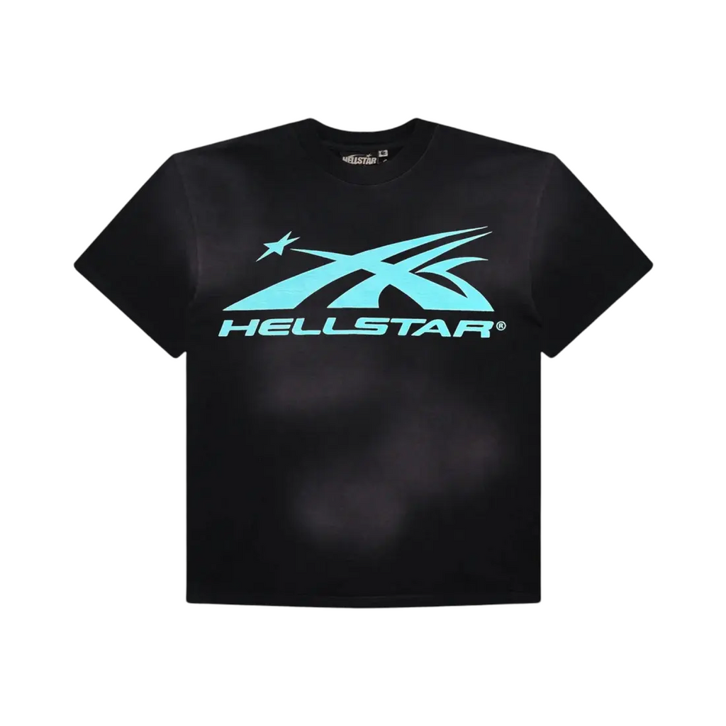 Hellstar Classic T-Shirt Aqua Blue