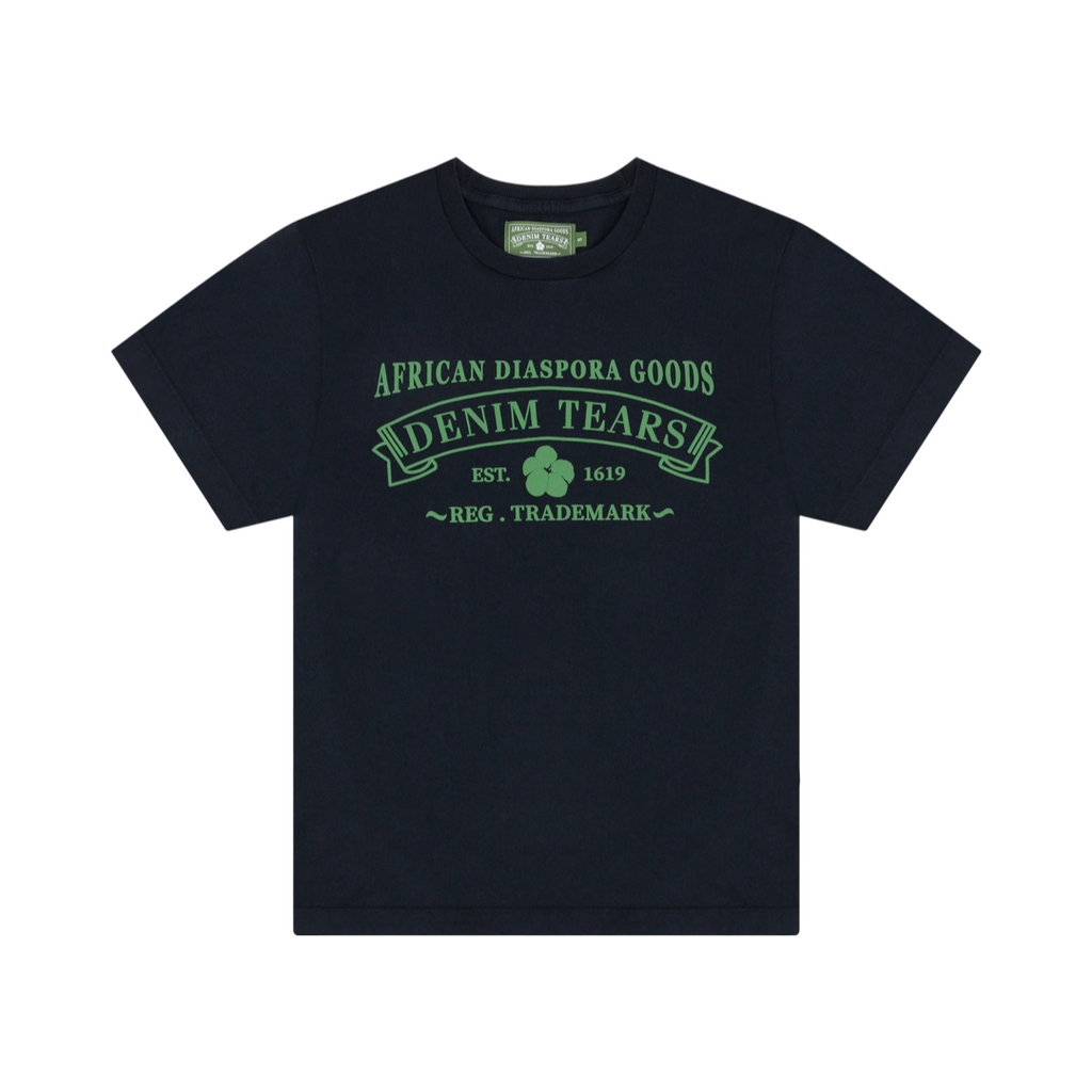 Denim Tears ADG Tee Navy Green