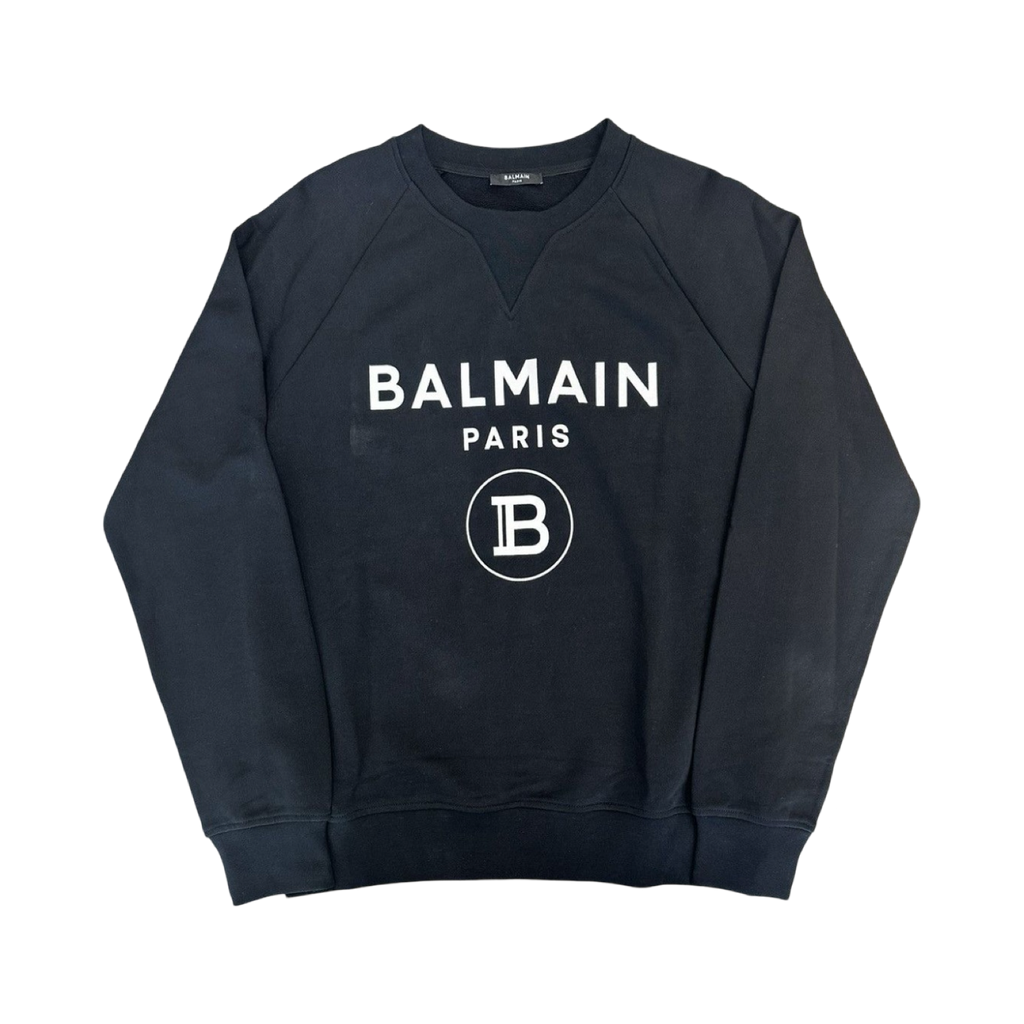 Balmain Paris Crewneck Black