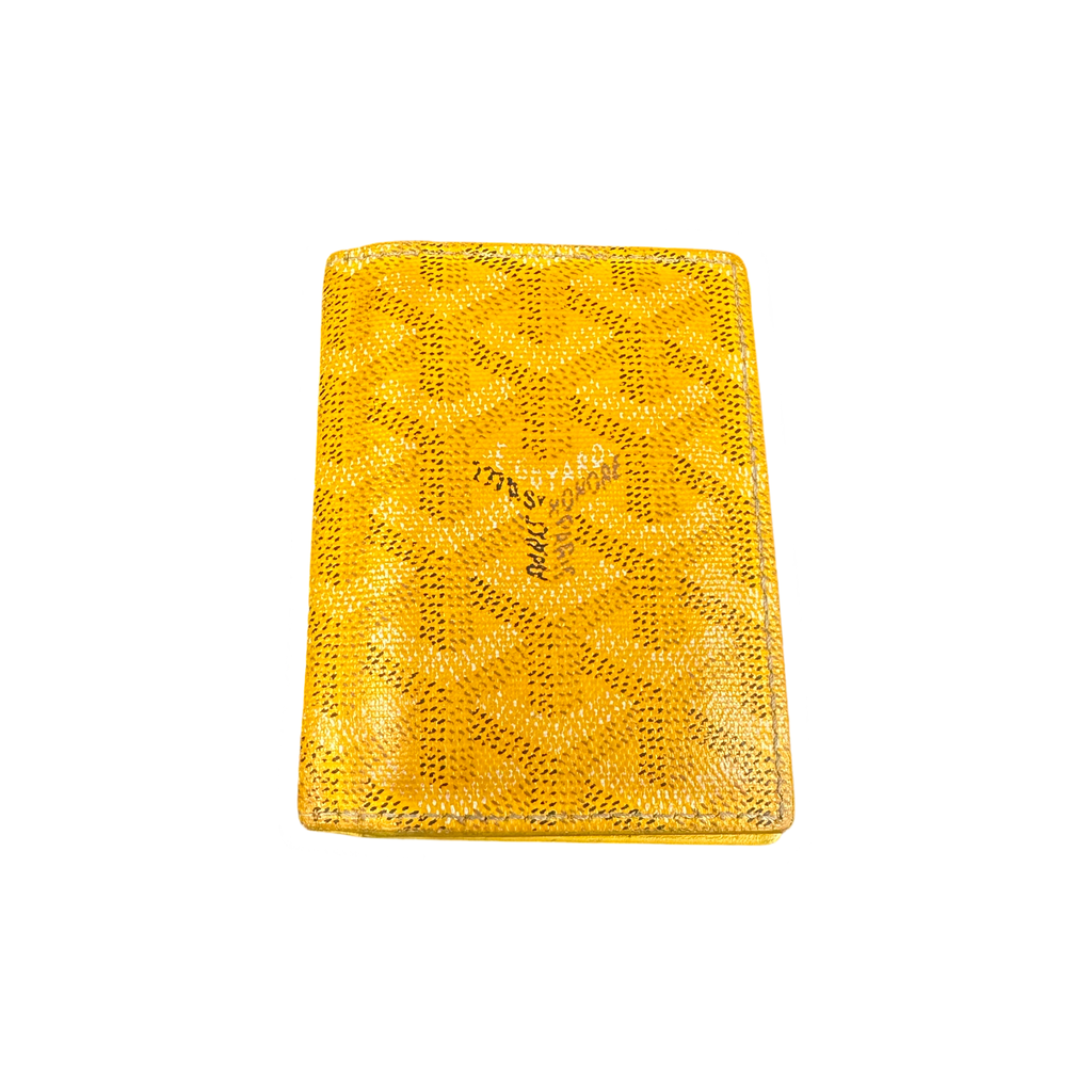 Goyard Saint Marc Card Holder Yellow