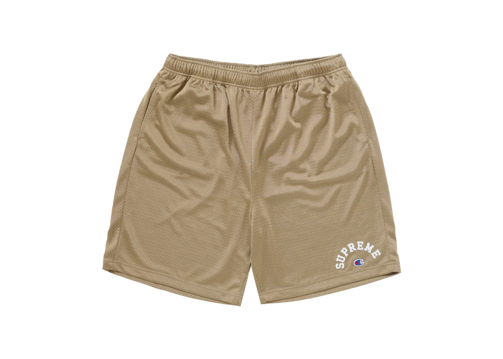 Supreme Champion Mesh Short Tan