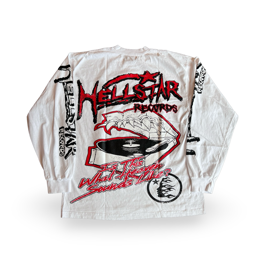 Hellstar Records L/S White Red