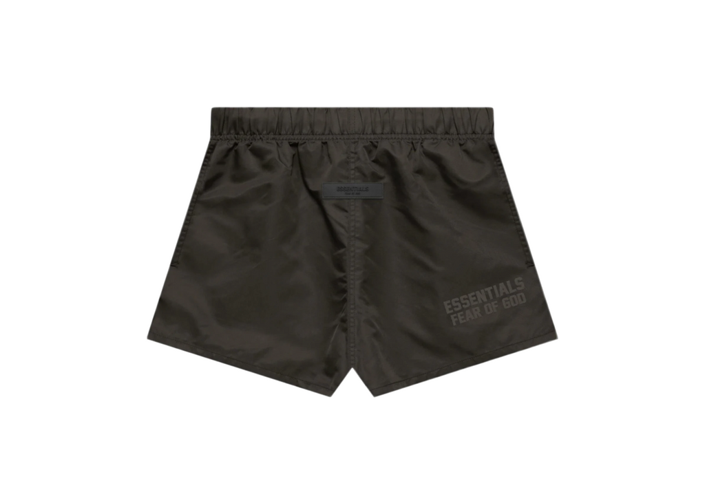 Fear of God Essentials Nylon Running Shorts Off Black