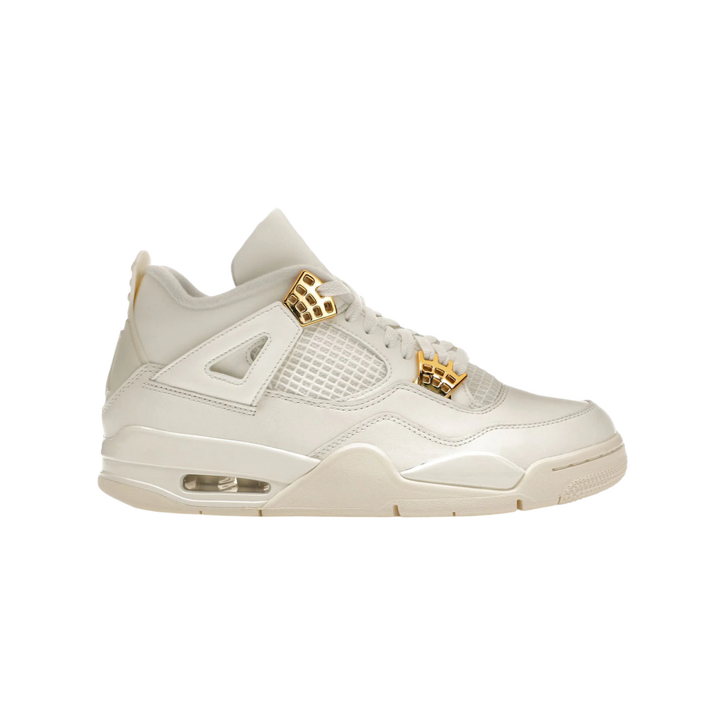 Jordan 4 Retro Metallic Gold (Women's)