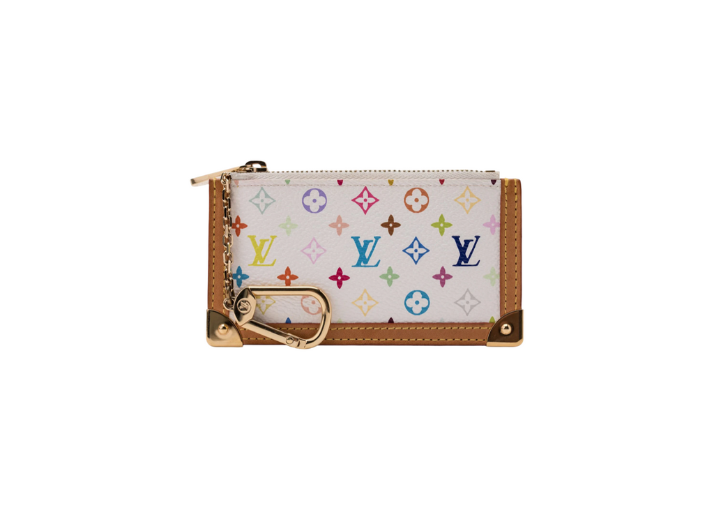 Louis Vuitton Key Pouch Monogram Multicolor White/Multicolor