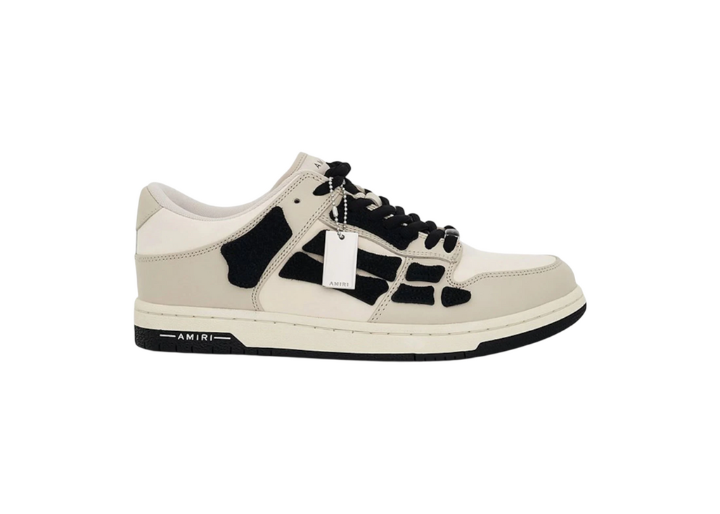 AMIRI Skel Low Top Beige Black