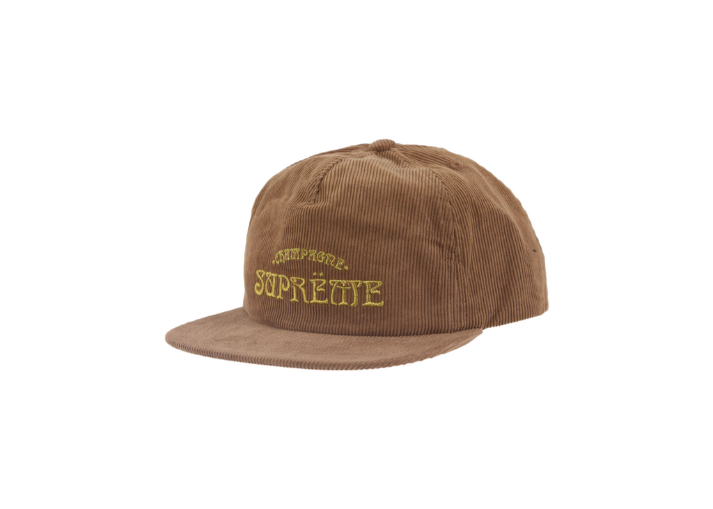 Supreme Champagne Corduroy 5-Panel Brown