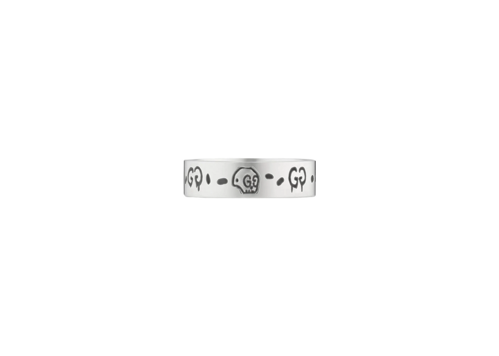 Gucci Ghost Ring Small Silver