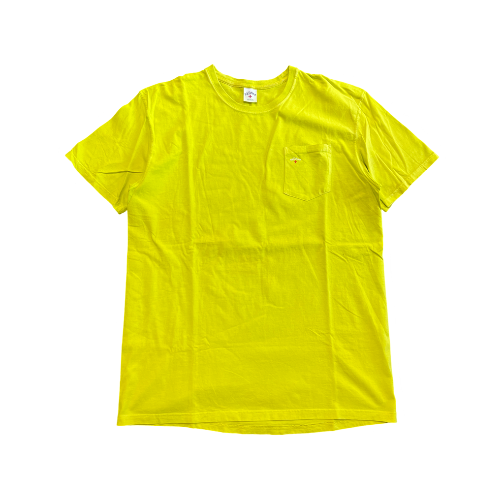 Noah Pocket T-Shirt Lime Green