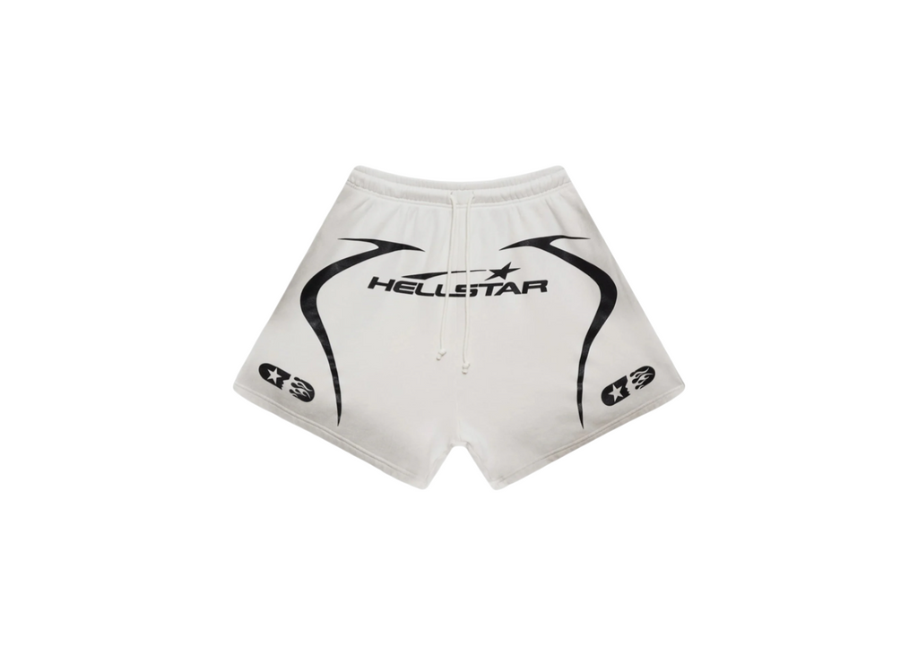 Hellstar Warm Up Shorts White