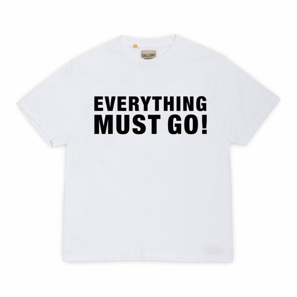 Gallery Dept. Everything Must Go T-shirt White
