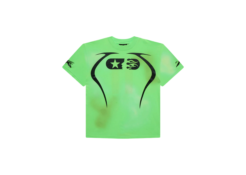 Hellstar Warm Up T-shirt Neon Green