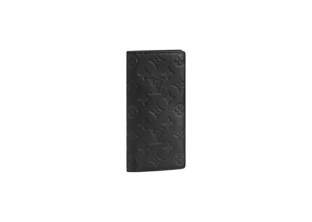 Louis Vuitton Brazza Wallet Monogram Shadow Black