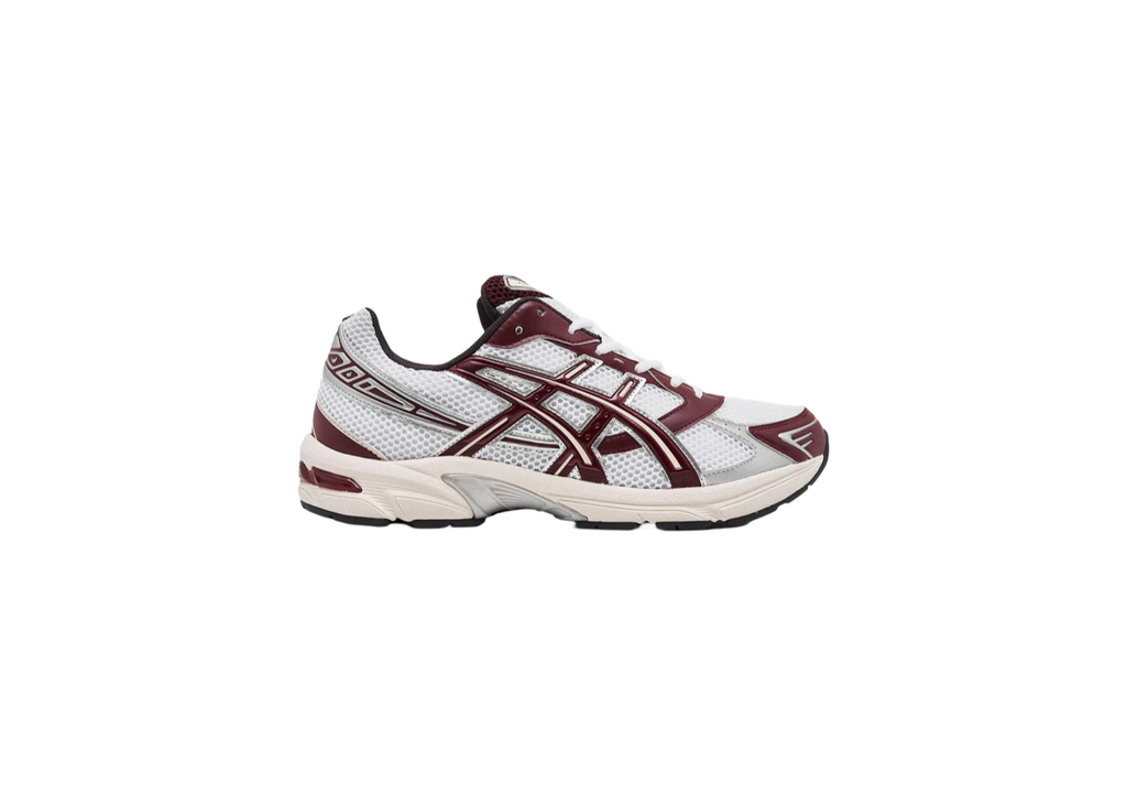 ASICS Gel-1130 White Maroon Banner