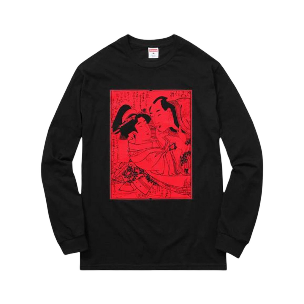 Supreme Sasquatchfabrix Shunga LS Tee Black