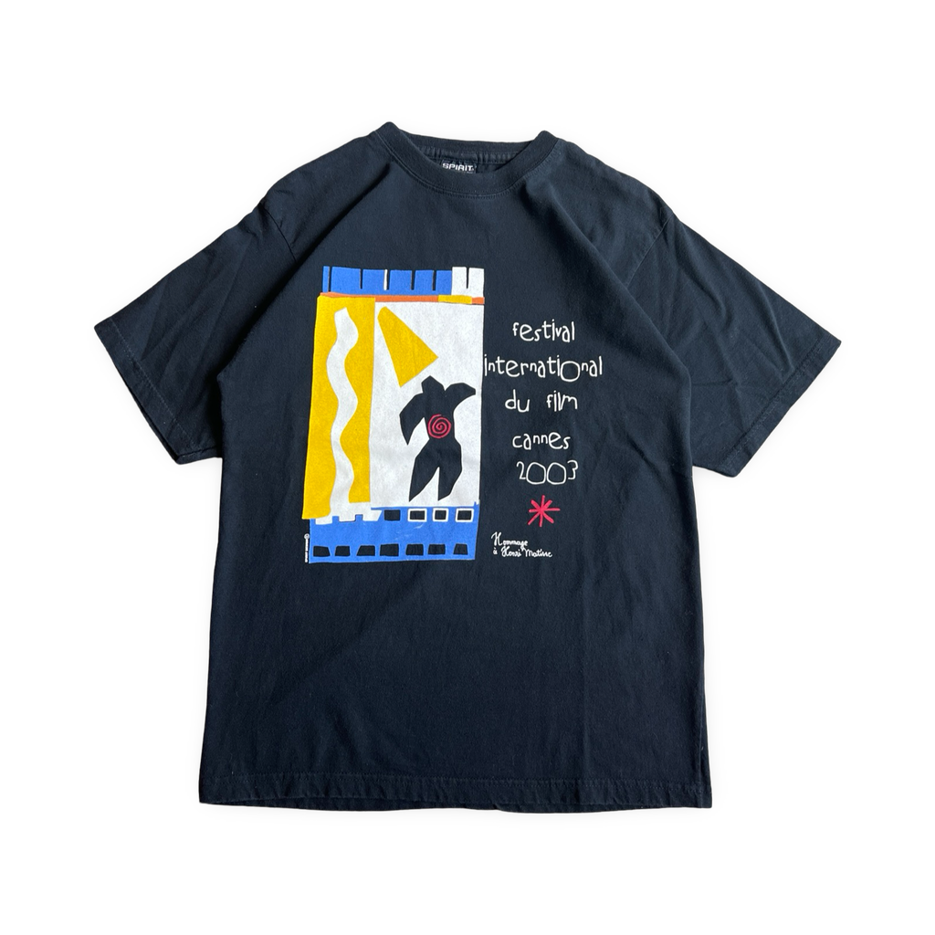 2003 Cannes Film Festival Matisse Art Shirt Black