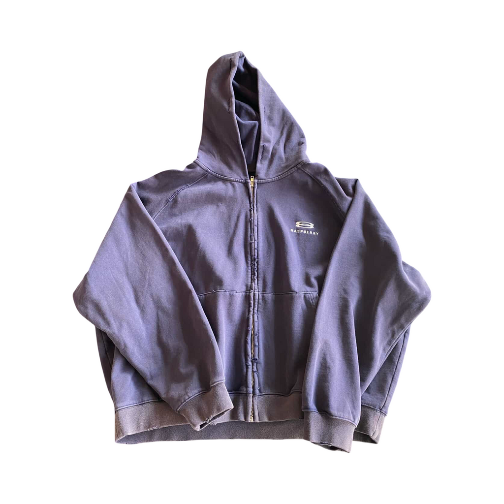 Gv Gallery Raspberry Circle Logo Zip Up Navy