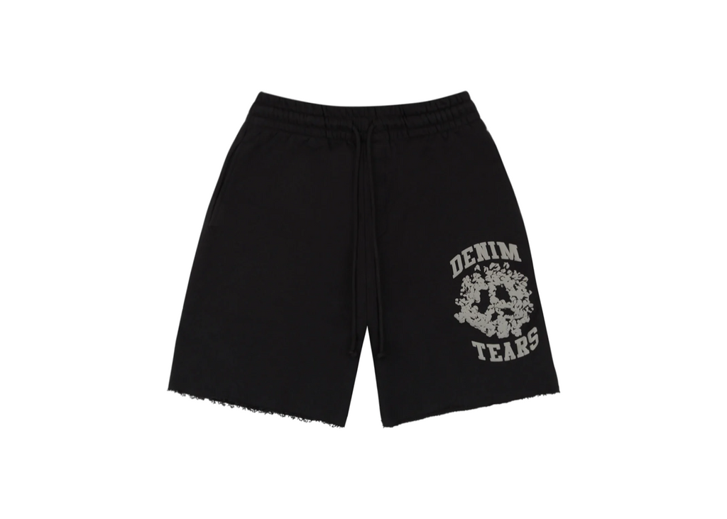 Denim Tears Denim University Sweat Shorts Black