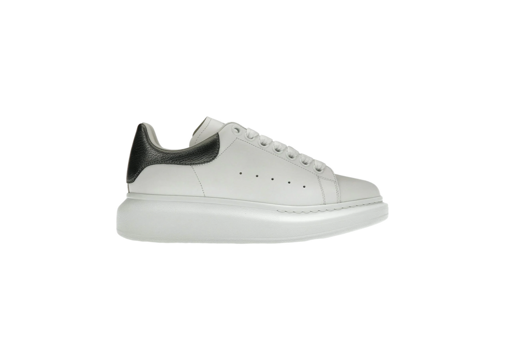 Alexander McQueen Oversized White Metallic