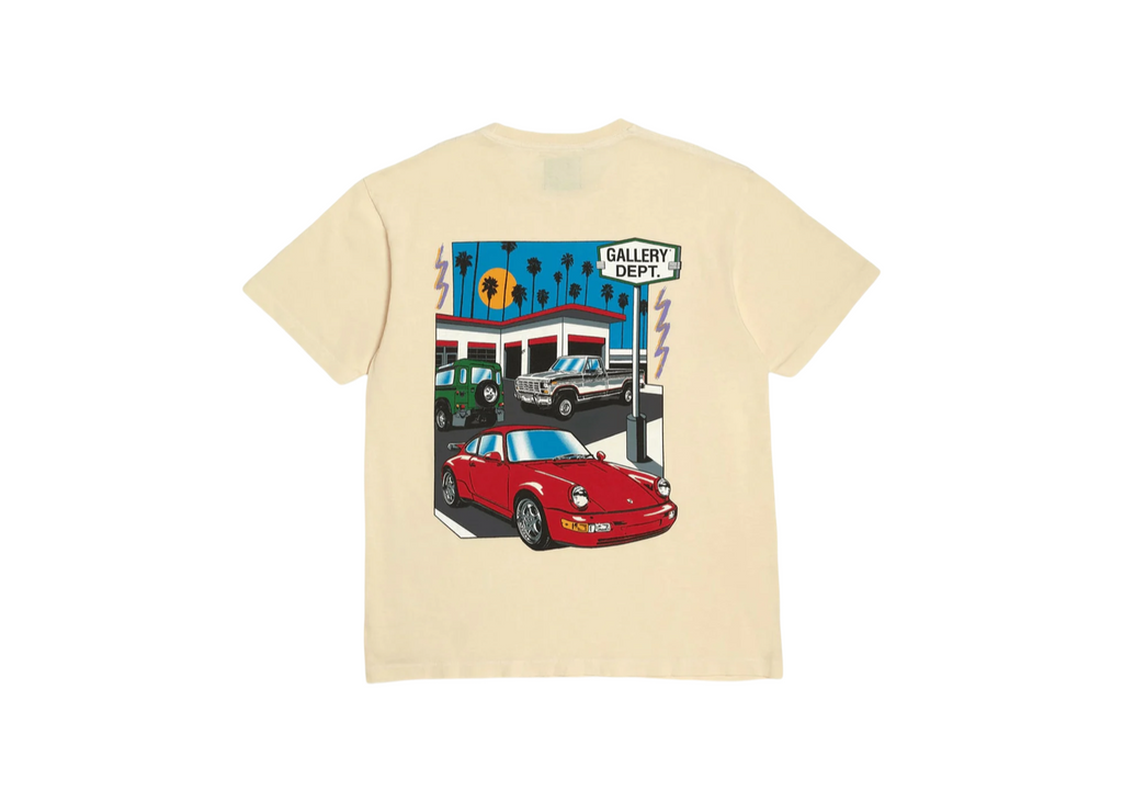 Gallery Dept. Drive Thru Boxy Fit Tee Cream