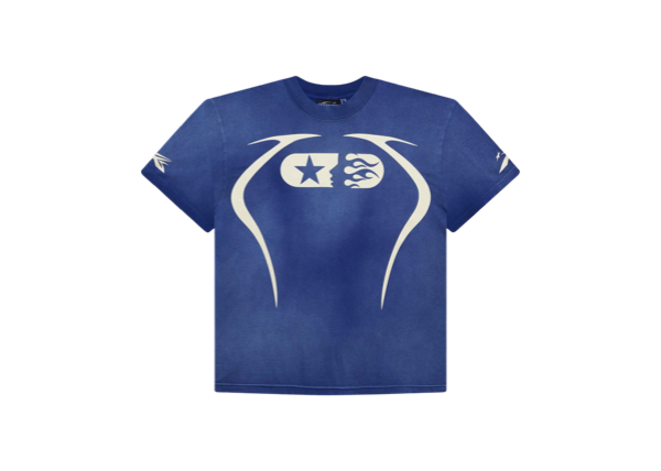 Hellstar Warm Up T-shirt Blue