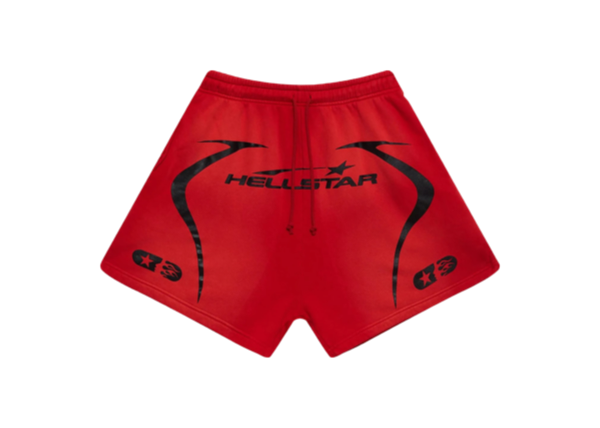 Hellstar Warm Up Shorts Red