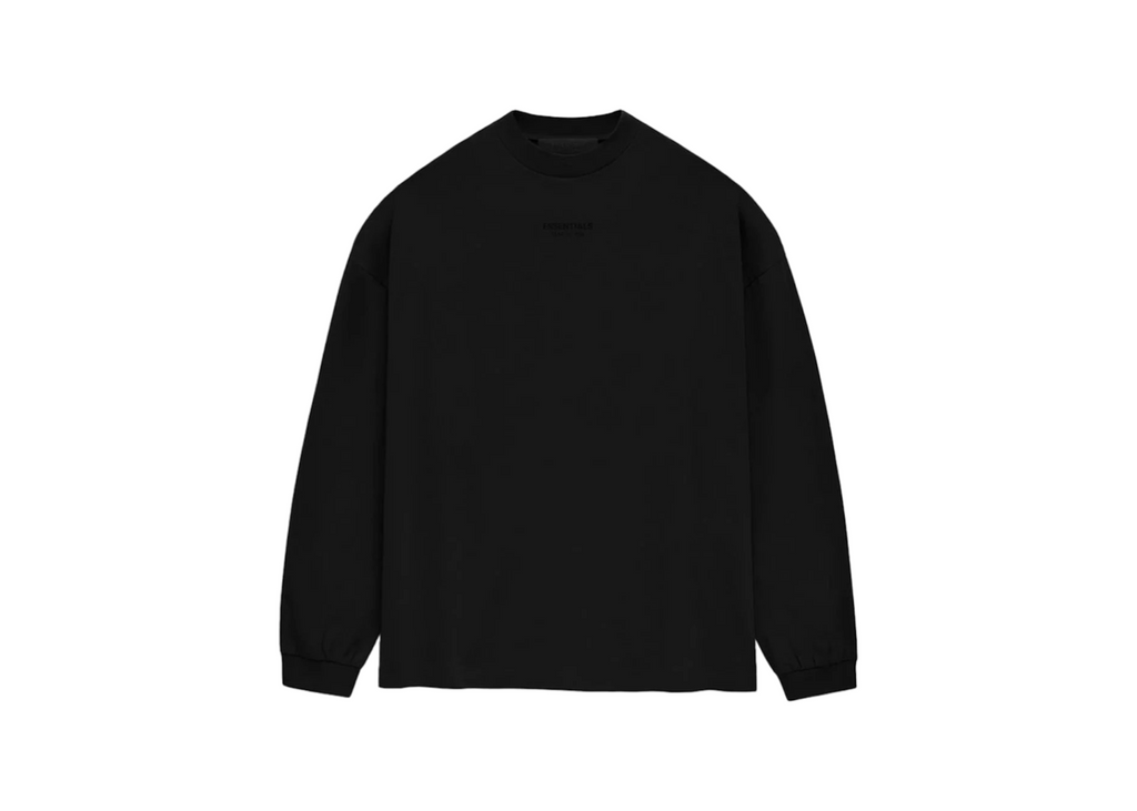 Fear of God Essentials L/S T-shirt Jet Black