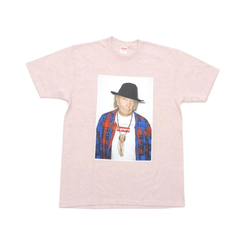 Supreme Neil Young Tee Pink