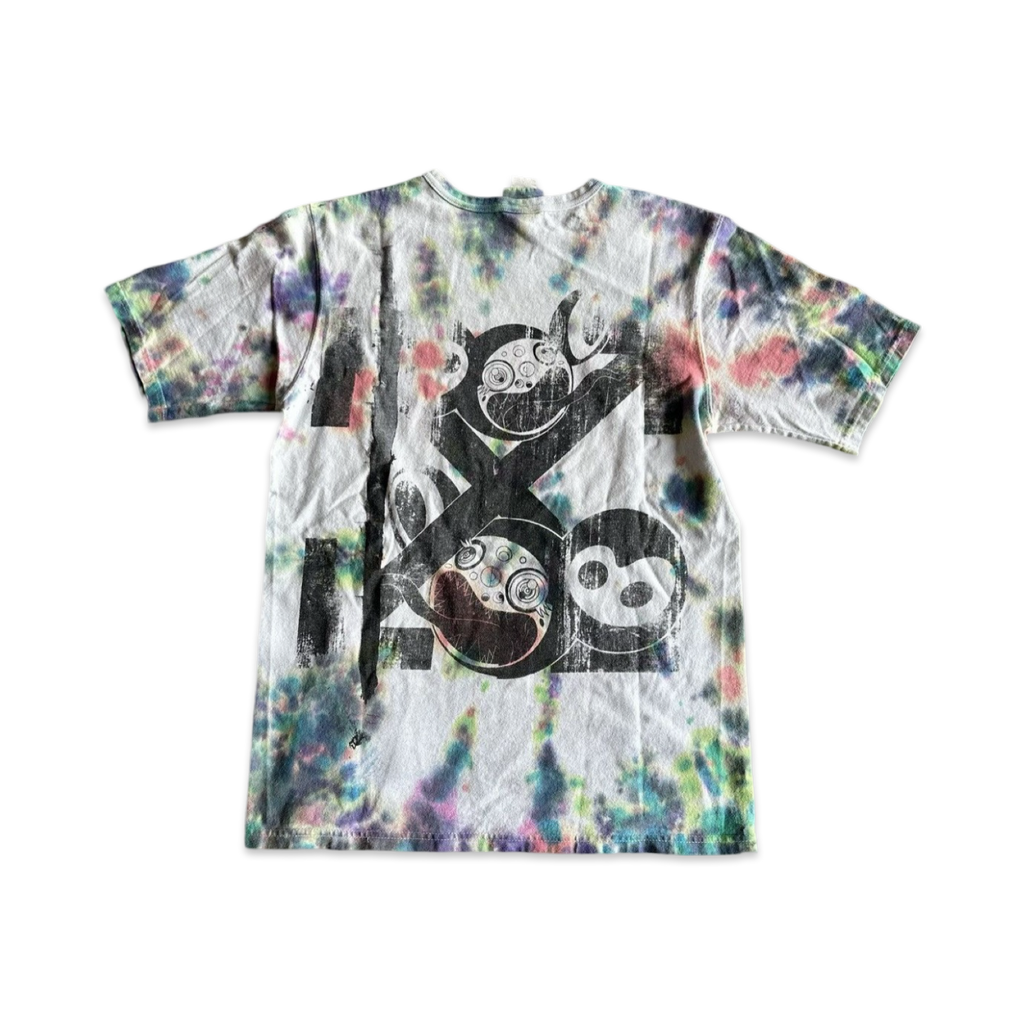 Off White X Takashi Murakami Complexcon Exclusive Vintage Tie Dye Shirt