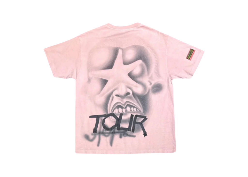 Travis Scott Utopia Circus Maximus Pink Star Tee Pink