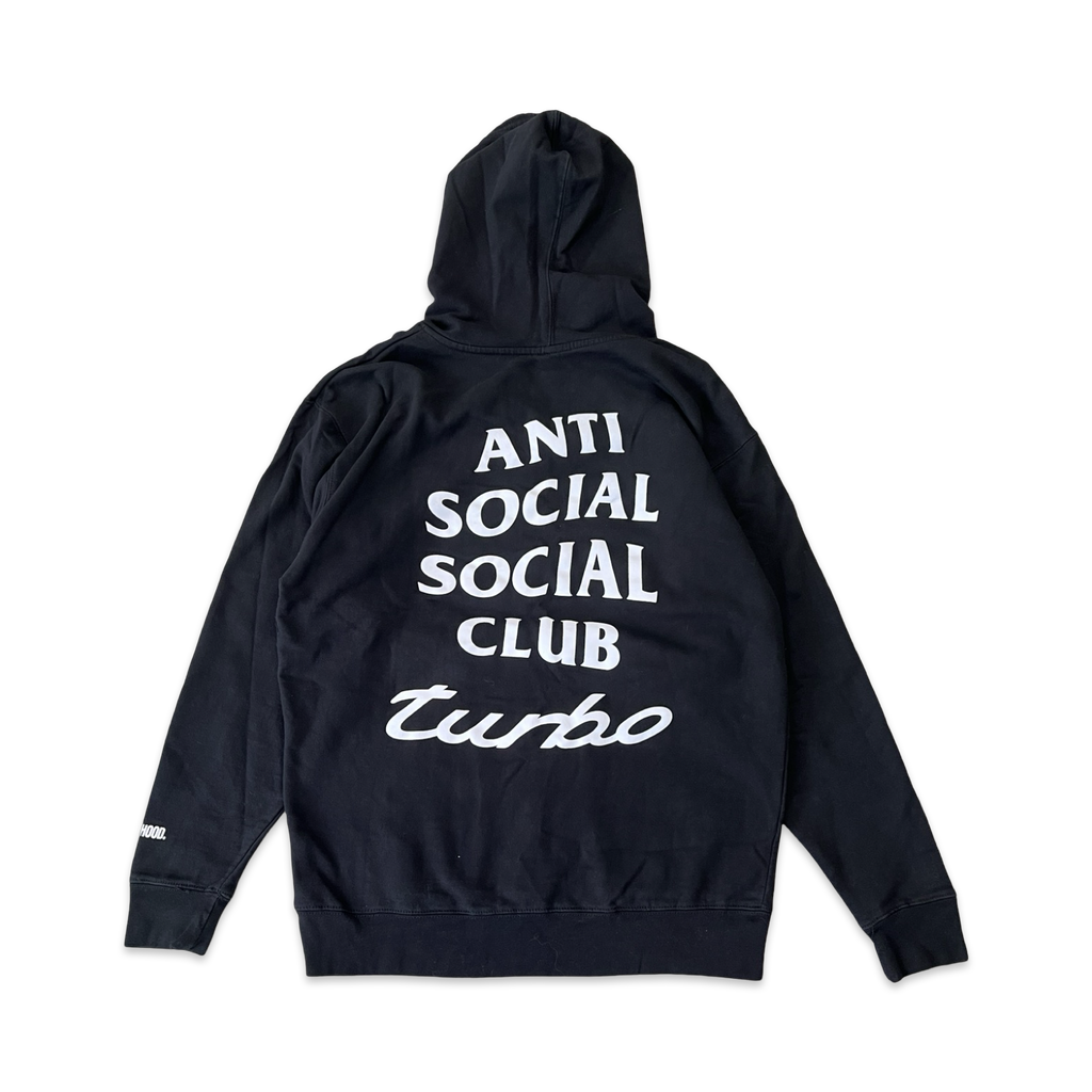 Anti Social Social Club x Neighborhood Hoodie Black