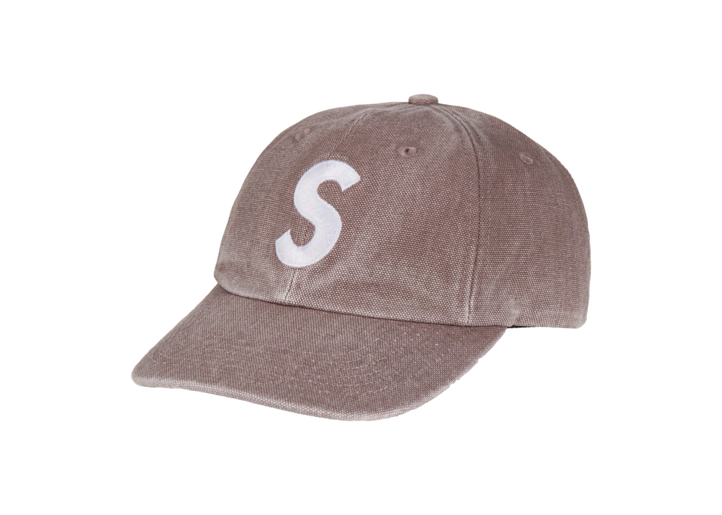 Supreme Pigment S Logo 6-Panel Khaki