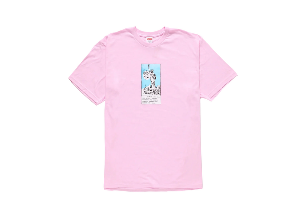 Supreme Liberty Tee Light Pink