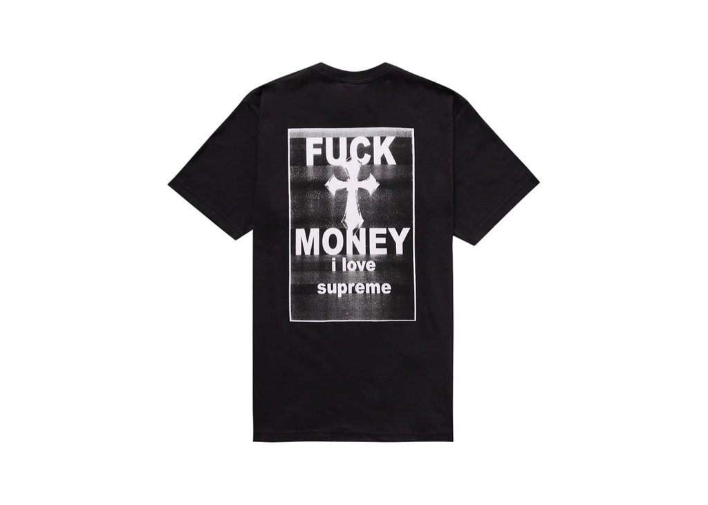 Supreme Fuck Money Tee Black