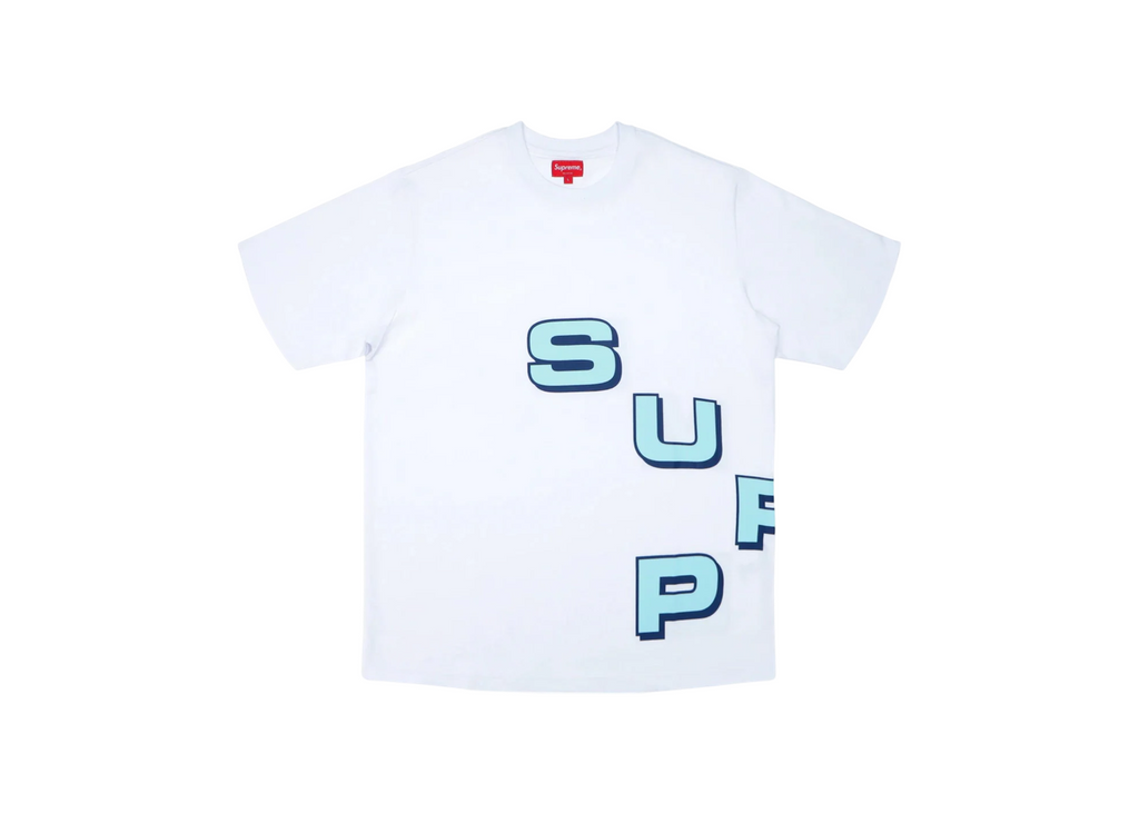 Supreme Stagger Tee White