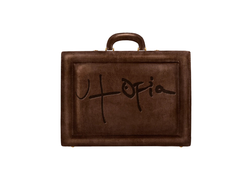 Travis Scott Utopia Briefcase Brown