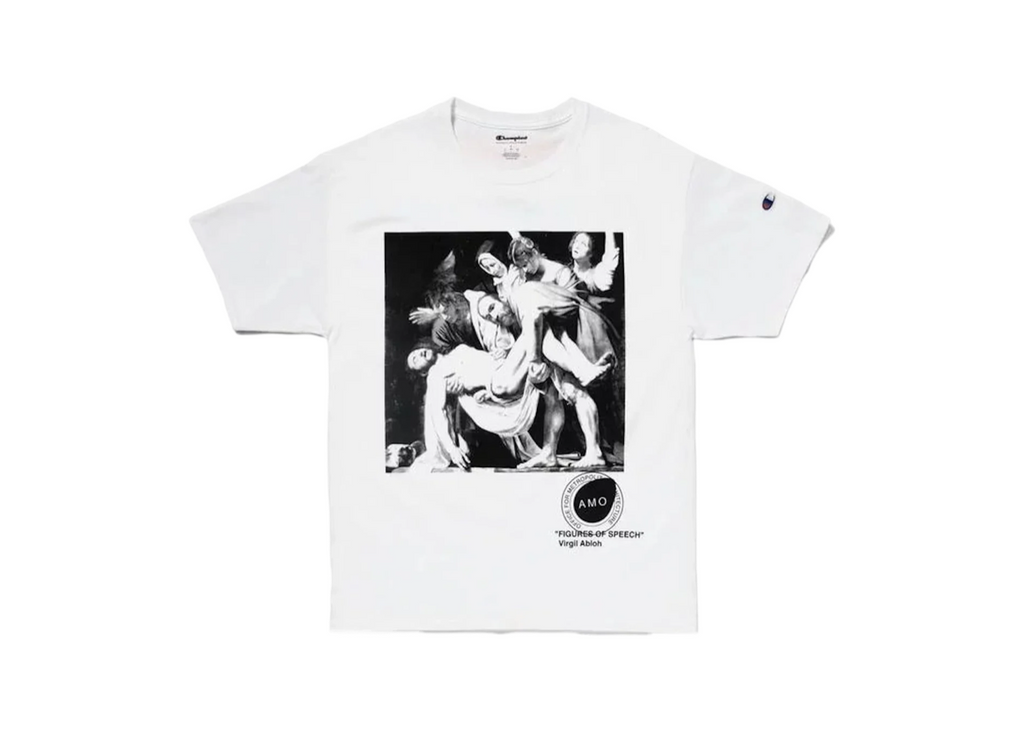 Virgil Abloh x MCA Figures of Speech Pyrex Caravaggio Tee White