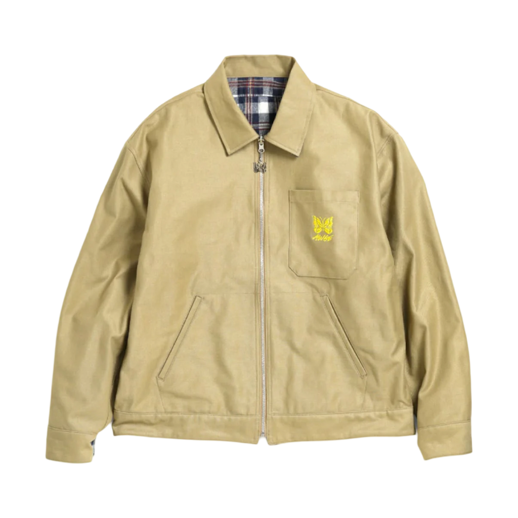 Needles x AWGE Reversible Work Jacket Beige