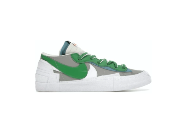 Nike Blazer Low sacai Medium Grey Classic Green