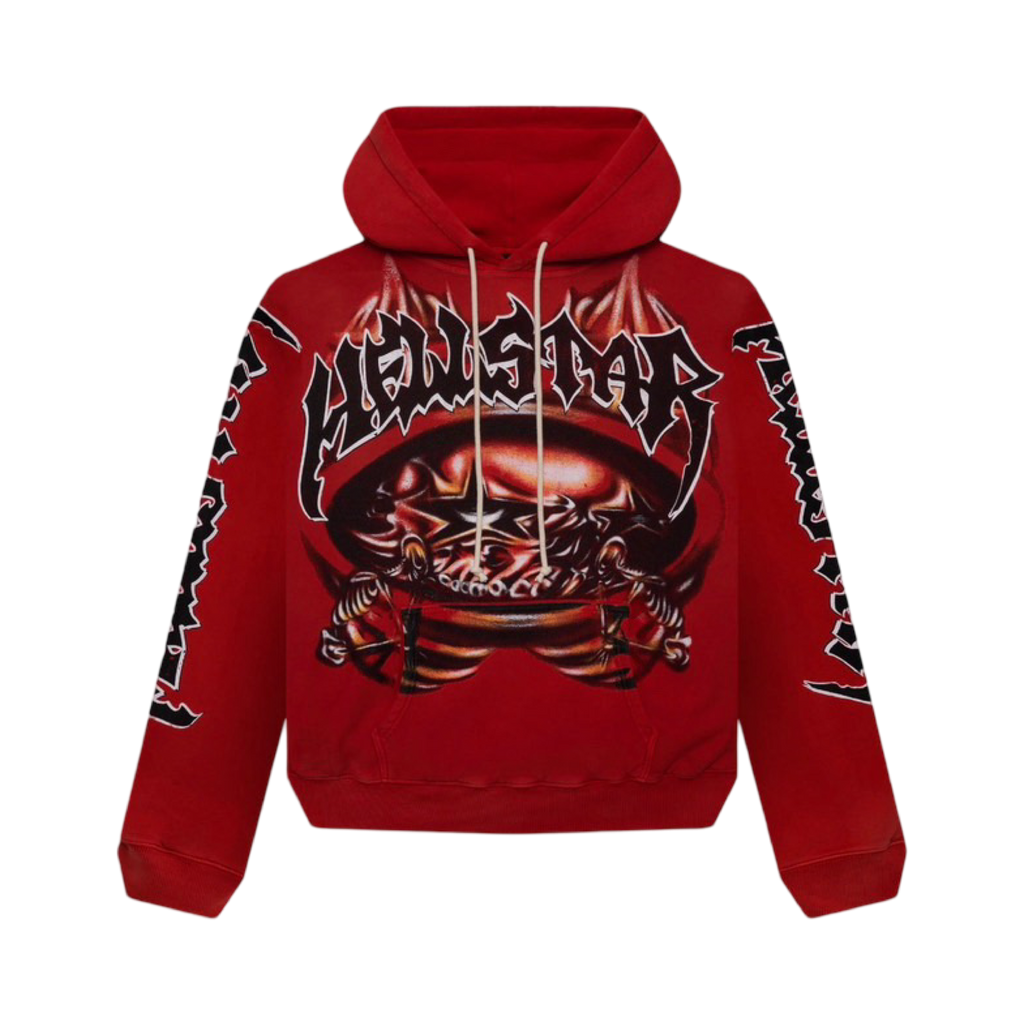 Hellstar Halloween Sport Logo Hoodie Red