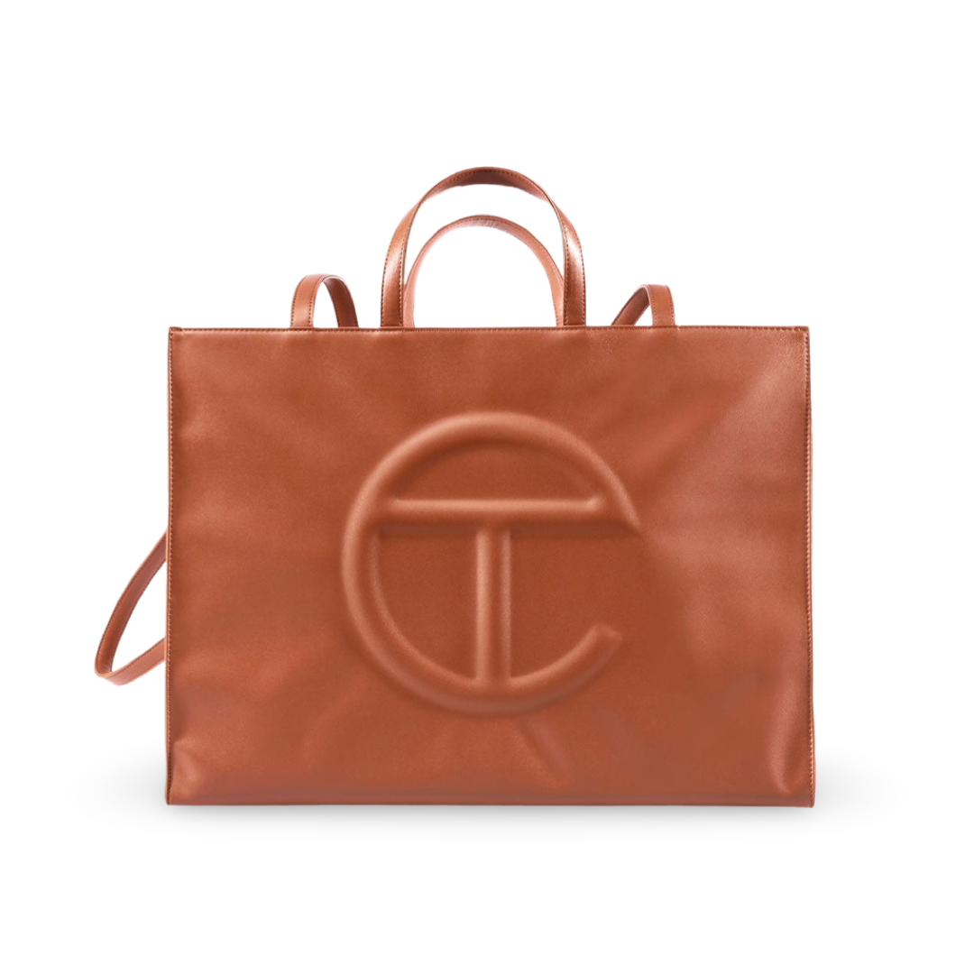 Telfar Shopping Bag Large Tan – Motion.