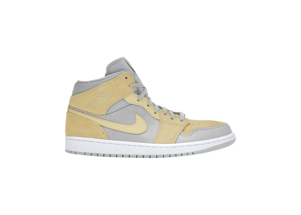 Jordan 1 Mid Mixed Textures Yellow