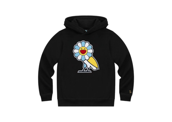 Takashi Murakami x OVO Hoodie Black