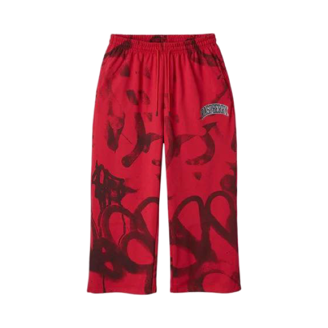 GV Gallery Raspberry Graffiti Sweatpants Red