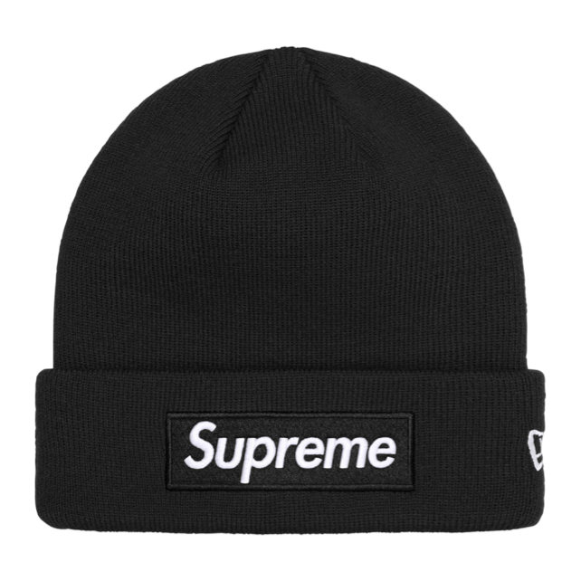 Supreme New Era Box Logo Beanie (FW24) Black